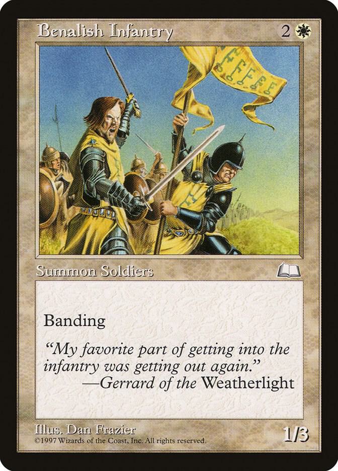 Benalish Infantry (8) [Weatherlight]