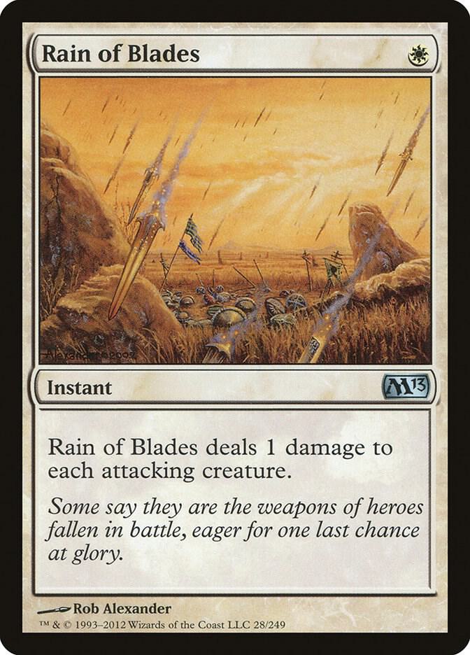 Rain of Blades (28) [Magic 2013]