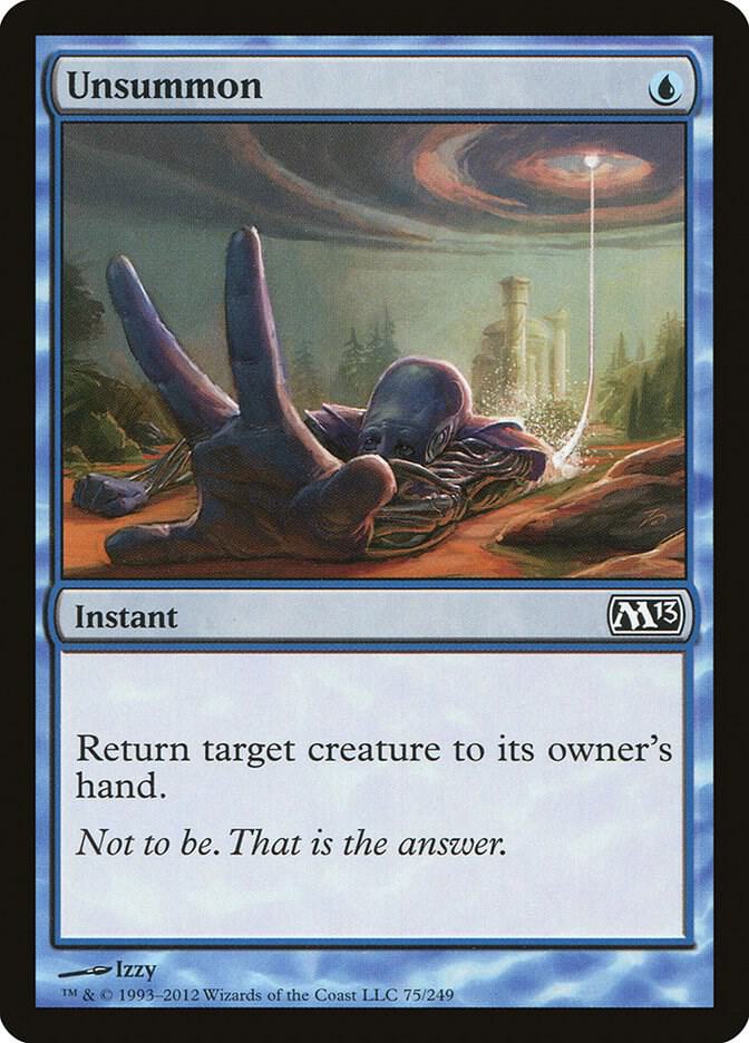 Unsummon (75) [Magic 2013]