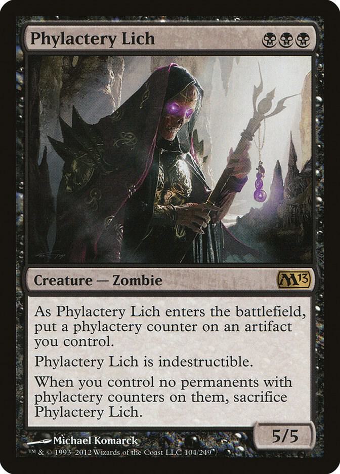 Phylactery Lich (104) [Magic 2013]