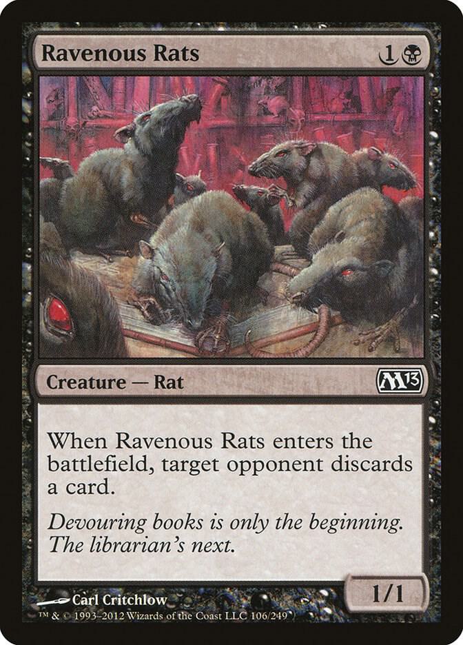 Ravenous Rats (106) [Magic 2013]