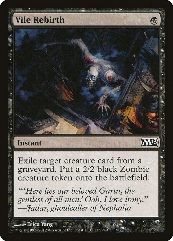 Vile Rebirth (115) [Magic 2013]
