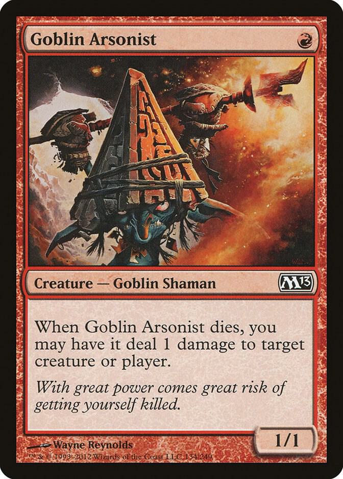 Goblin Arsonist (134) [Magic 2013]