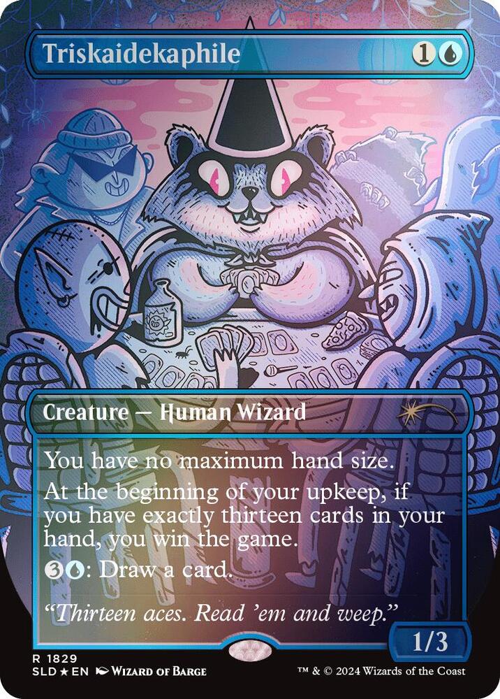 Triskaidekaphile (Rainbow Foil) (1829) [Secret Lair Drop]