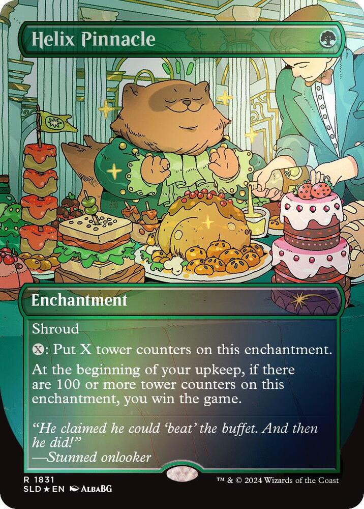 Helix Pinnacle (Rainbow Foil) (1831) [Secret Lair Drop]