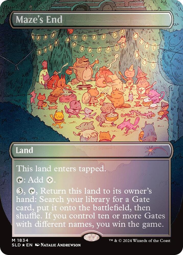 Maze's End (Rainbow Foil) (1834) [Secret Lair Drop]