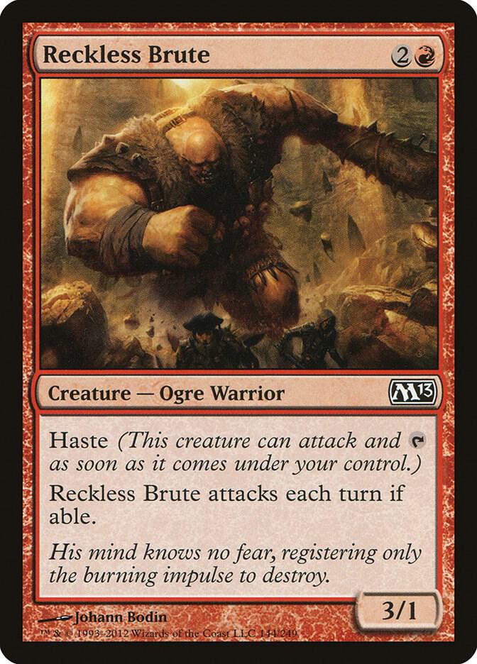 Reckless Brute (144) [Magic 2013]