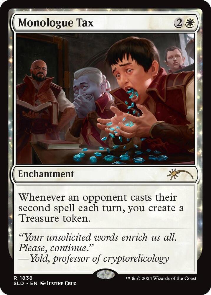 Monologue Tax (1838) [Secret Lair Drop]