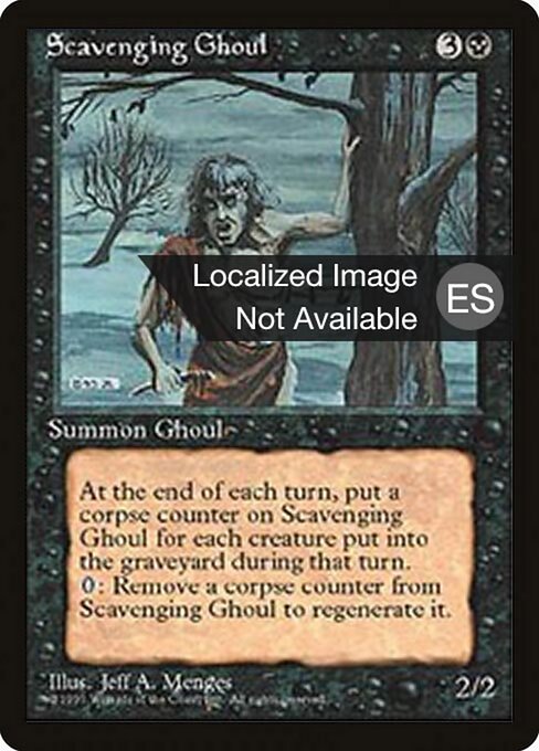 Scavenging Ghoul (159) [Fourth Edition Foreign Black Border]