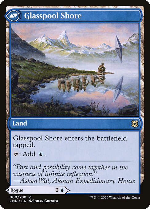 Glasspool Mimic (60) [Zendikar Rising] Reverse