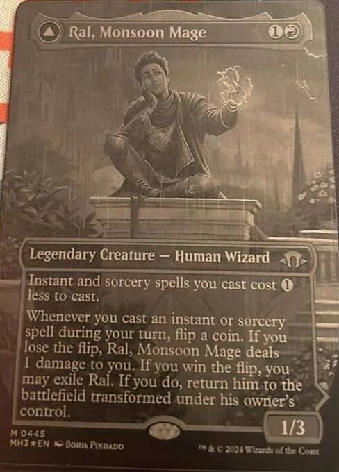 Ral, Monsoon Mage // Ral, Leyline Prodigy (445) [URL/Convention Promos]