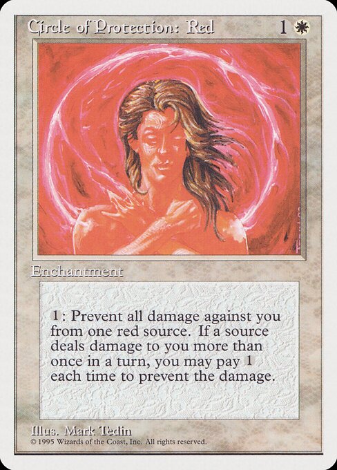 Circle of Protection: Red (3) [Rivals Quick Start Set]