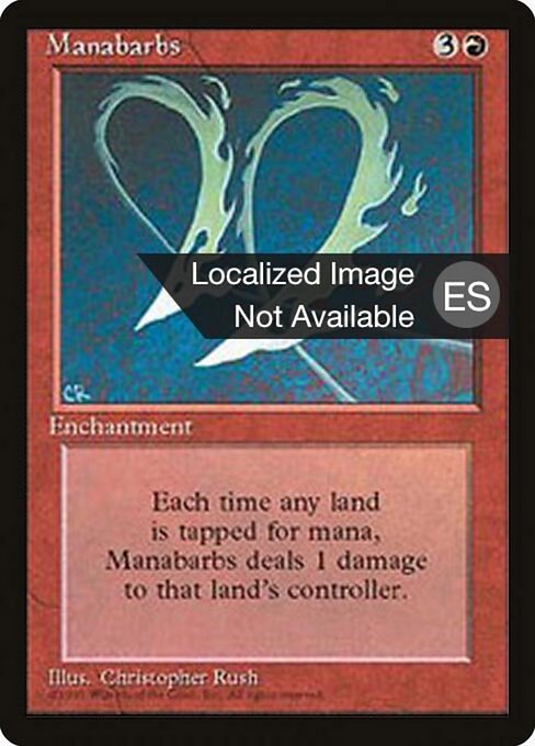 Manabarbs (212) [Fourth Edition Foreign Black Border]