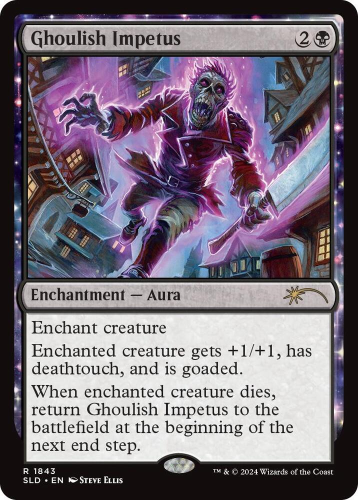 Ghoulish Impetus (1843) [Secret Lair Drop]