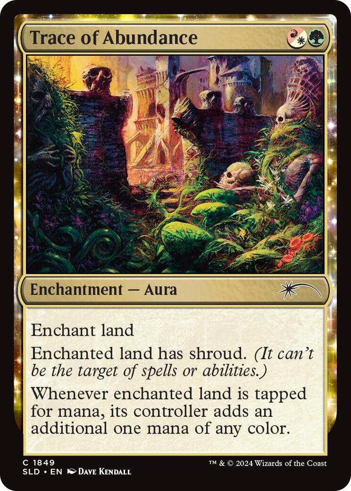 Trace of Abundance (1849) [Secret Lair Drop]