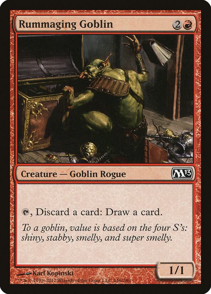 Rummaging Goblin (146) [Magic 2013]