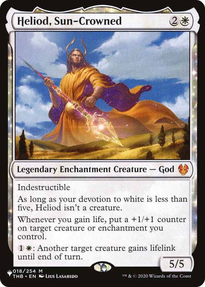 Heliod, Sun-Crowned (018/254) [The List]