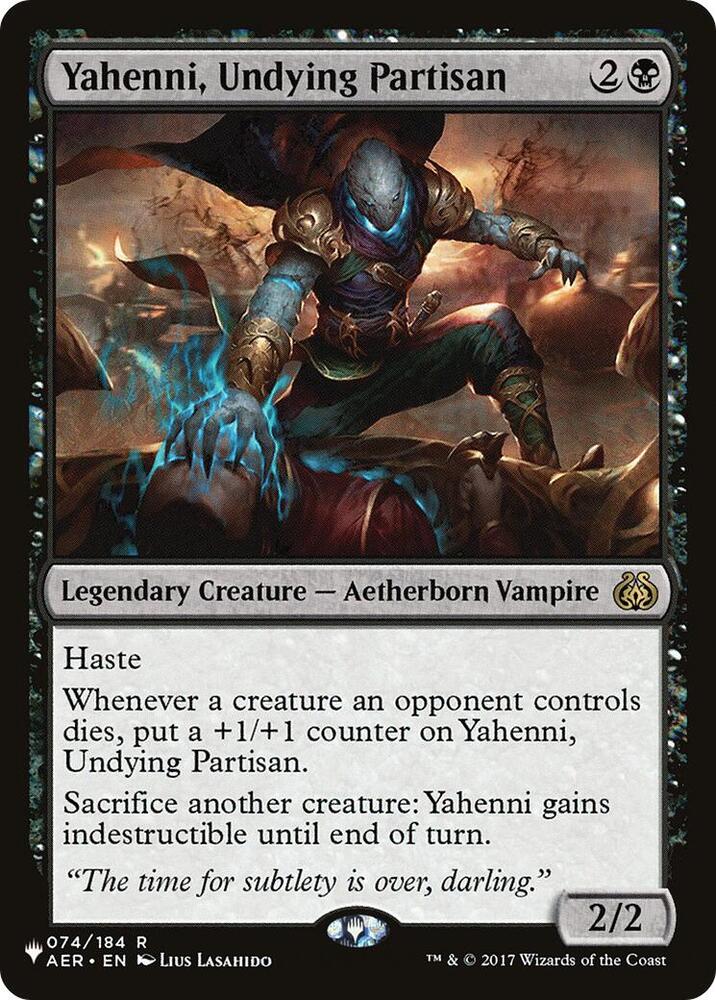 Yahenni, Undying Partisan (074/184) [The List]