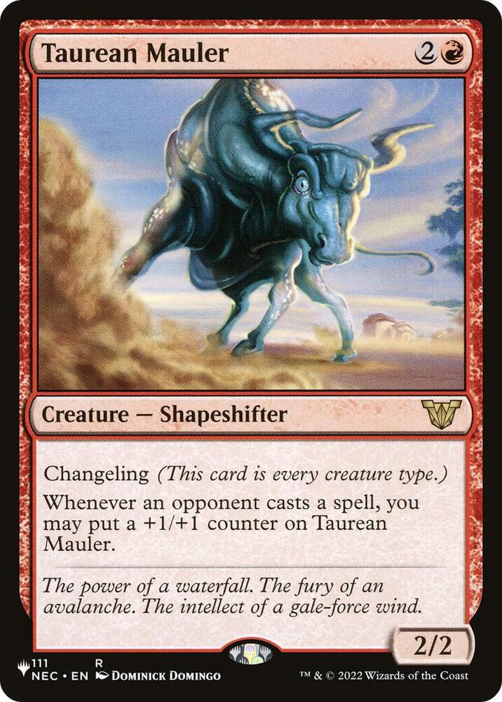 Taurean Mauler (NEC) (111/038) [The List]