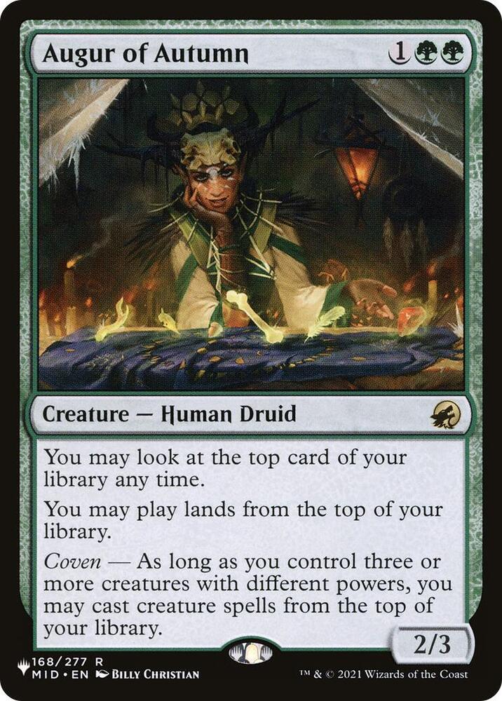 Augur of Autumn (168/277) [The List]