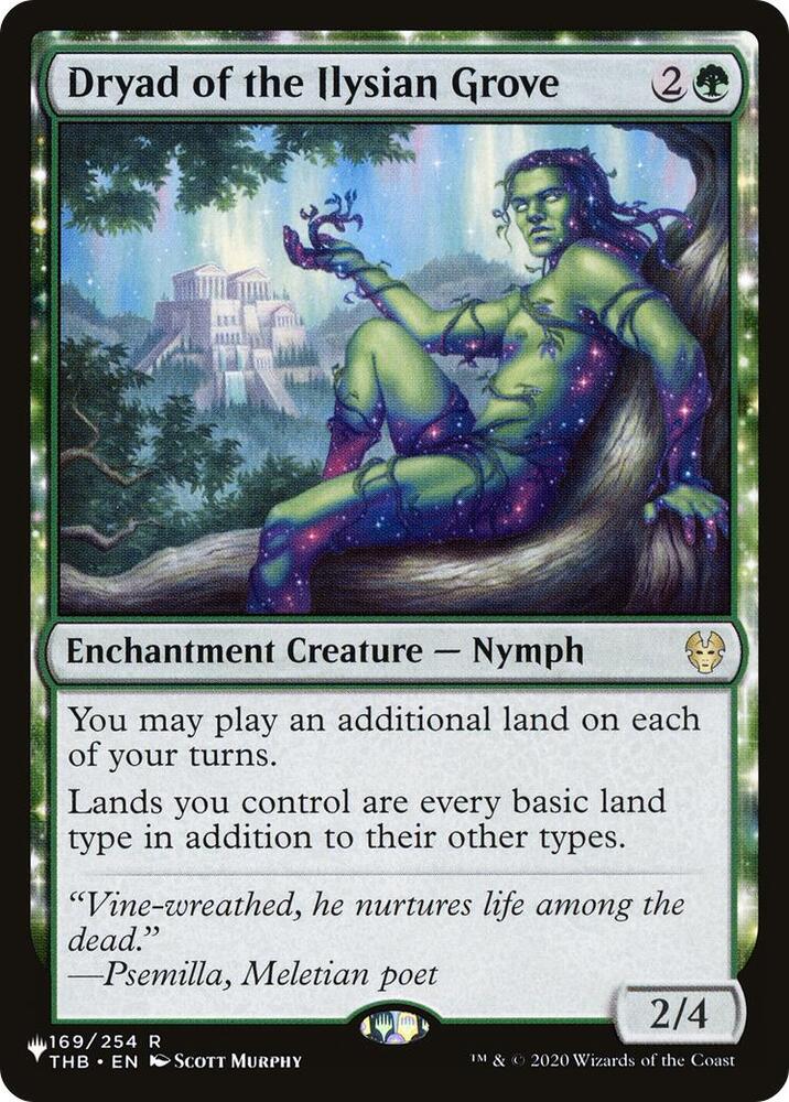 Dryad of the Ilysian Grove (169/254) [The List]