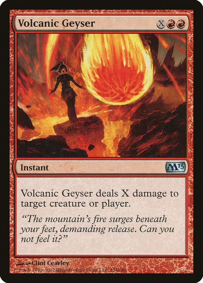 Volcanic Geyser (154) [Magic 2013]