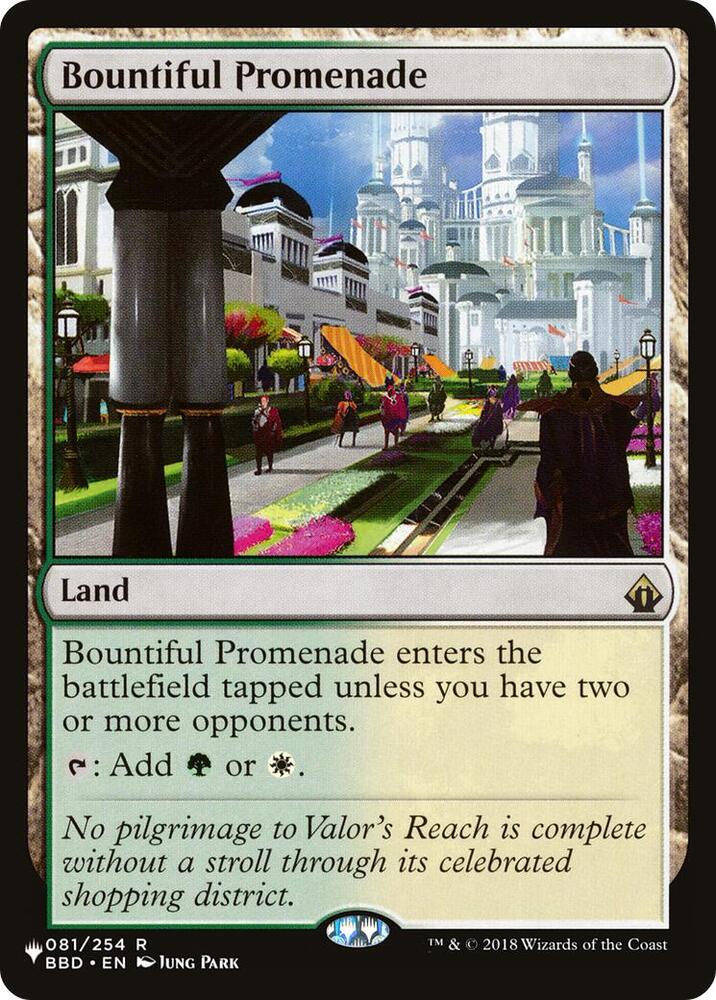 Bountiful Promenade (081/254) [The List]