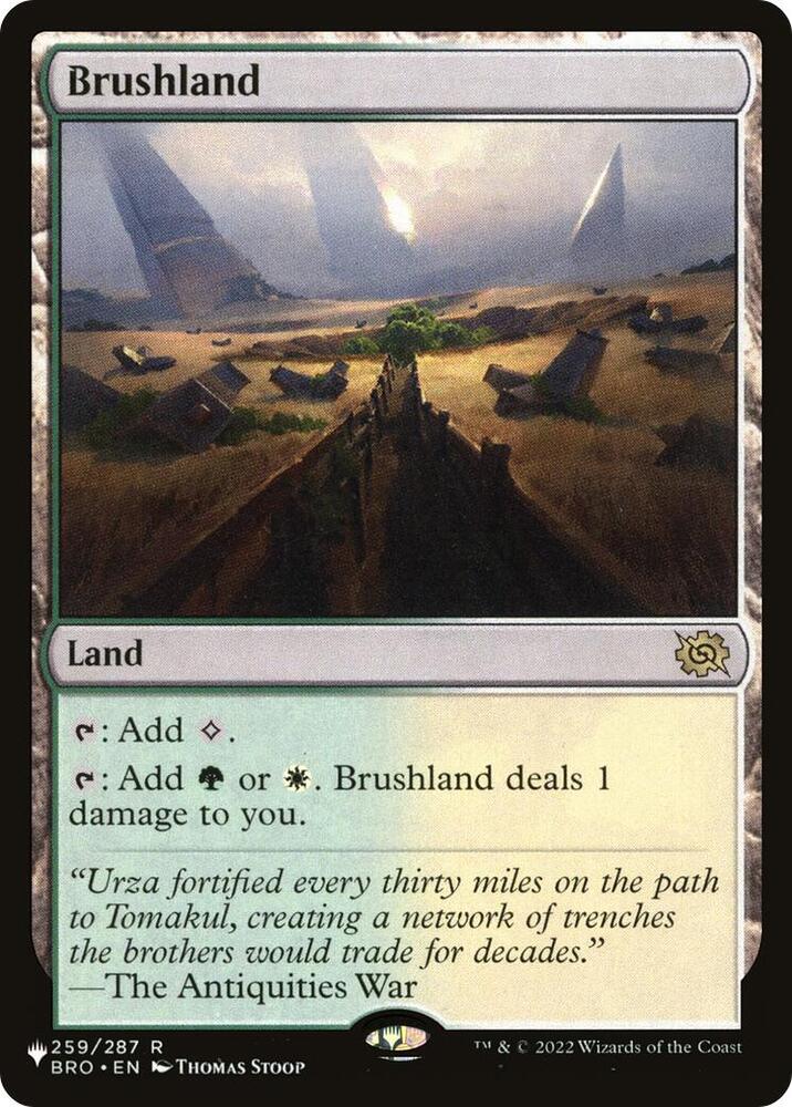 Brushland (BRO) (259/012) [The List]