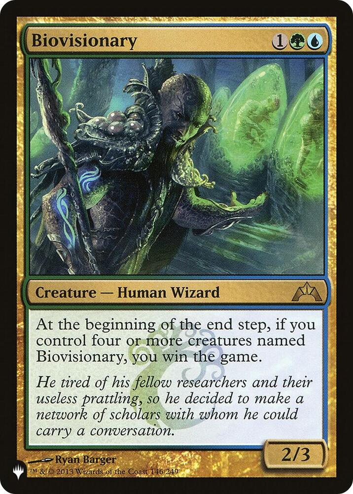 Biovisionary (146/249) [The List]