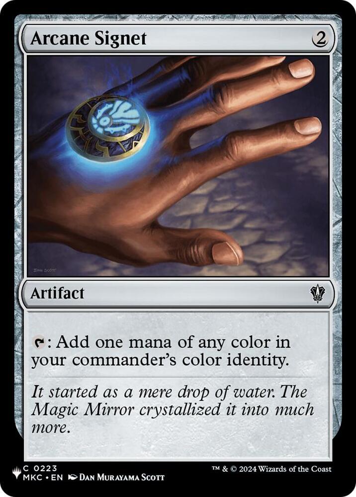 Arcane Signet (MKC) (0223) [The List]