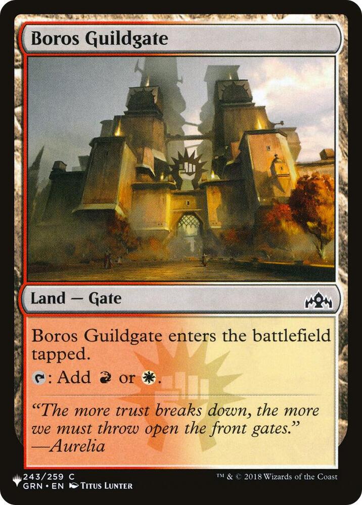 Boros Guildgate (243/259) [The List]