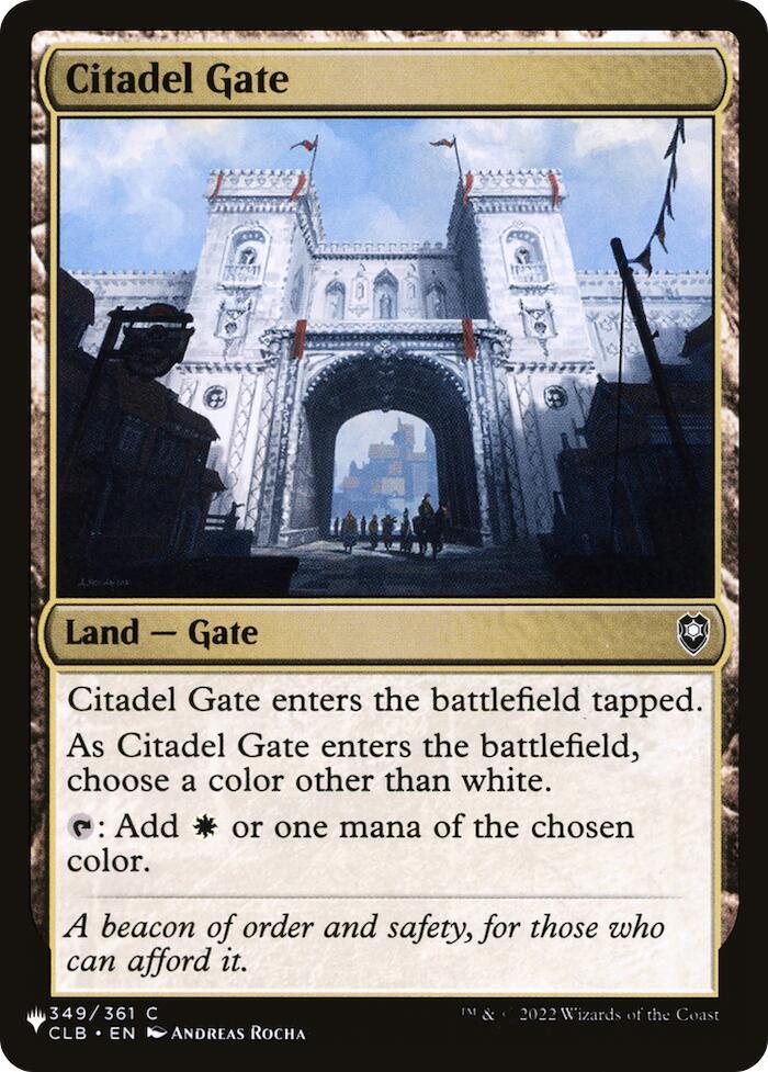 Citadel Gate (349/361) [The List]