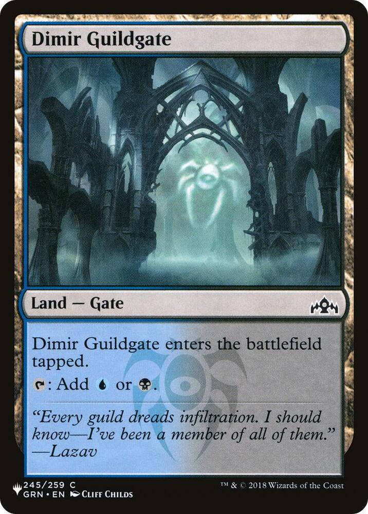 Dimir Guildgate (245/259) [The List]
