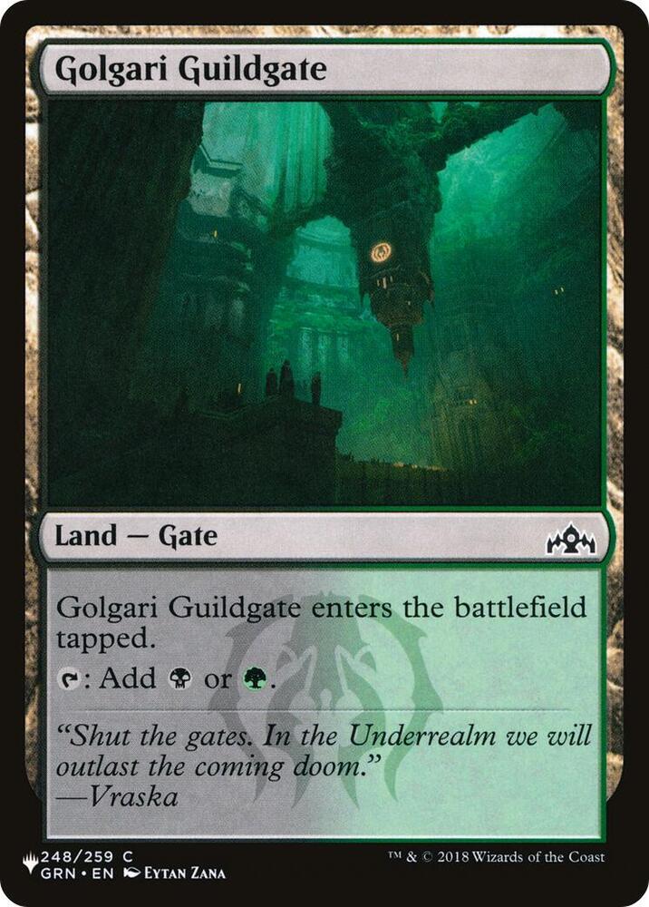 Golgari Guildgate (248/259) [The List]