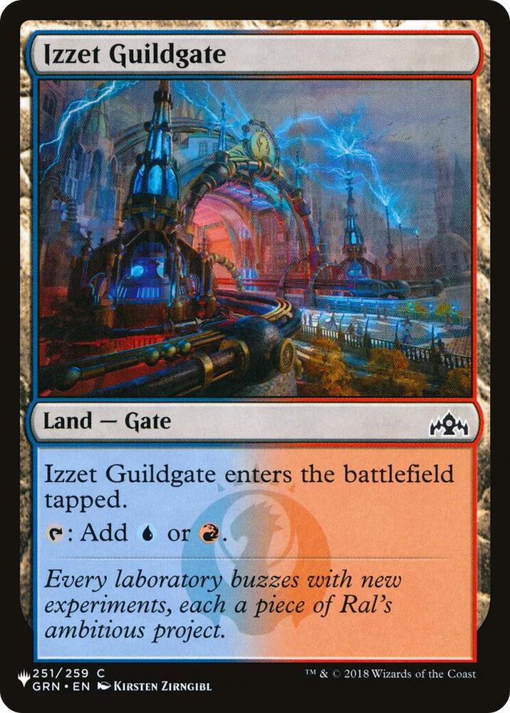 Izzet Guildgate (251/259) [The List]