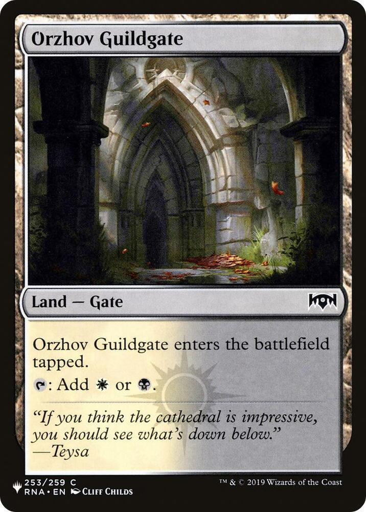 Orzhov Guildgate (253) (253/259) [The List]