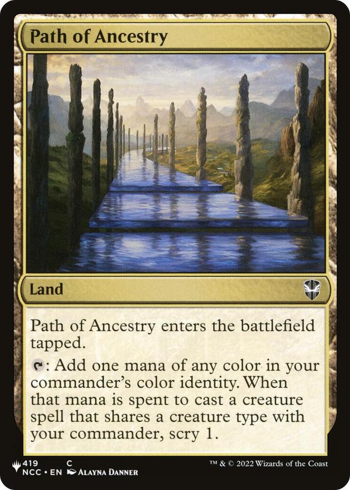 Path of Ancestry (NCC) (419/093) [The List]