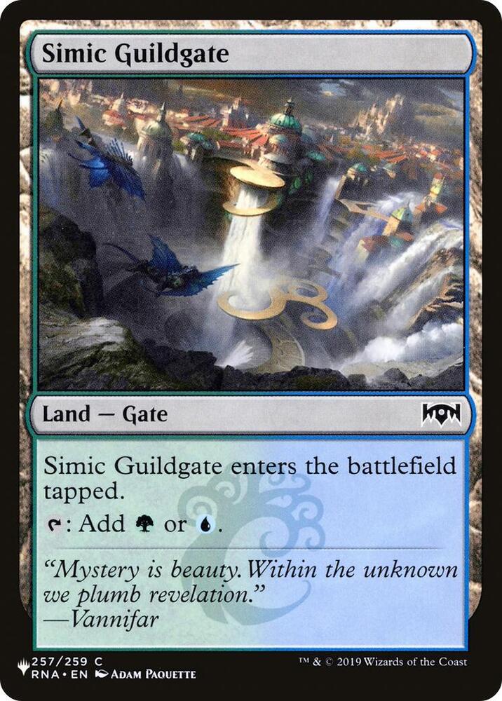 Simic Guildgate (257/259) [The List]