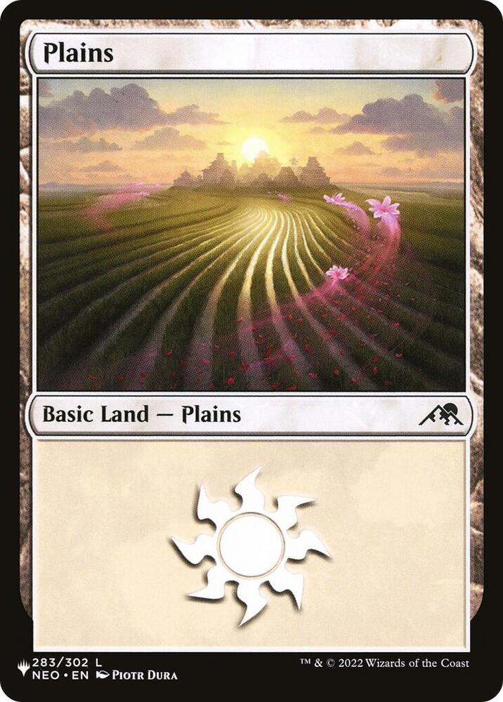 Plains (NEO) (283/302) [The List]