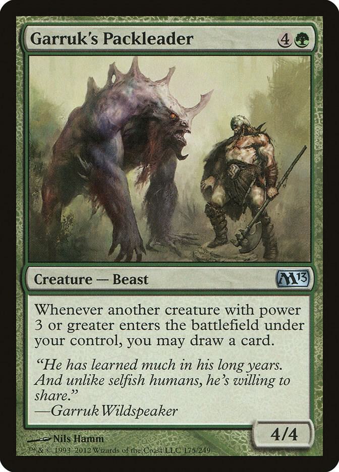 Garruk's Packleader (175) [Magic 2013]