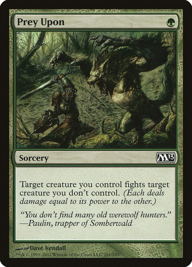 Prey Upon (181) [Magic 2013]