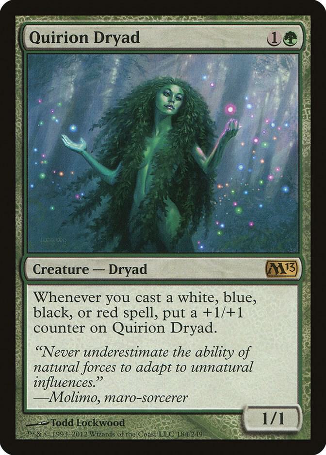 Quirion Dryad (184) [Magic 2013]