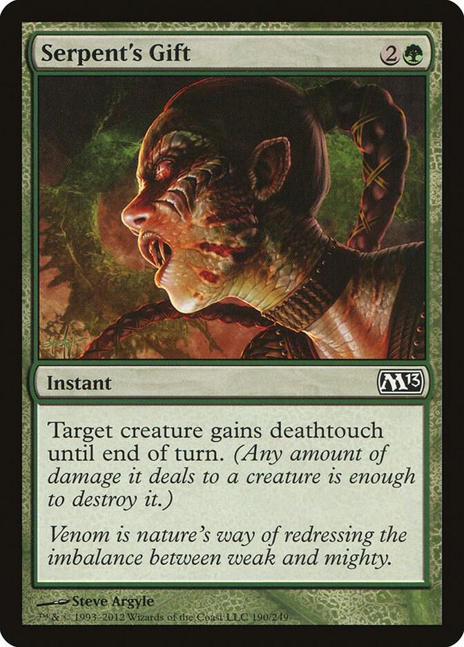 Serpent's Gift (190) [Magic 2013]