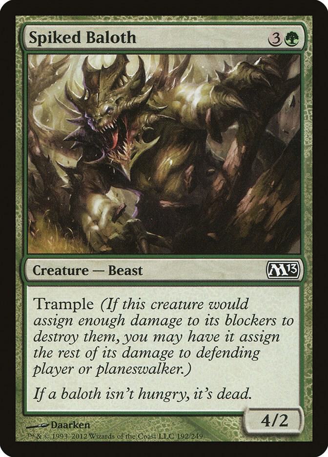 Spiked Baloth (192) [Magic 2013]