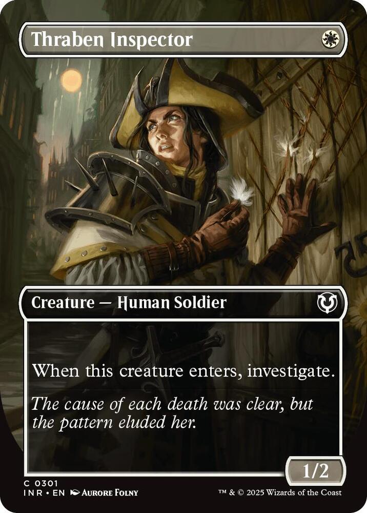 Thraben Inspector (Borderless) (301) [Innistrad Remastered]