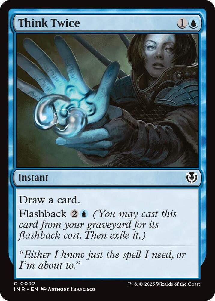 Think Twice (92) [Innistrad Remastered]