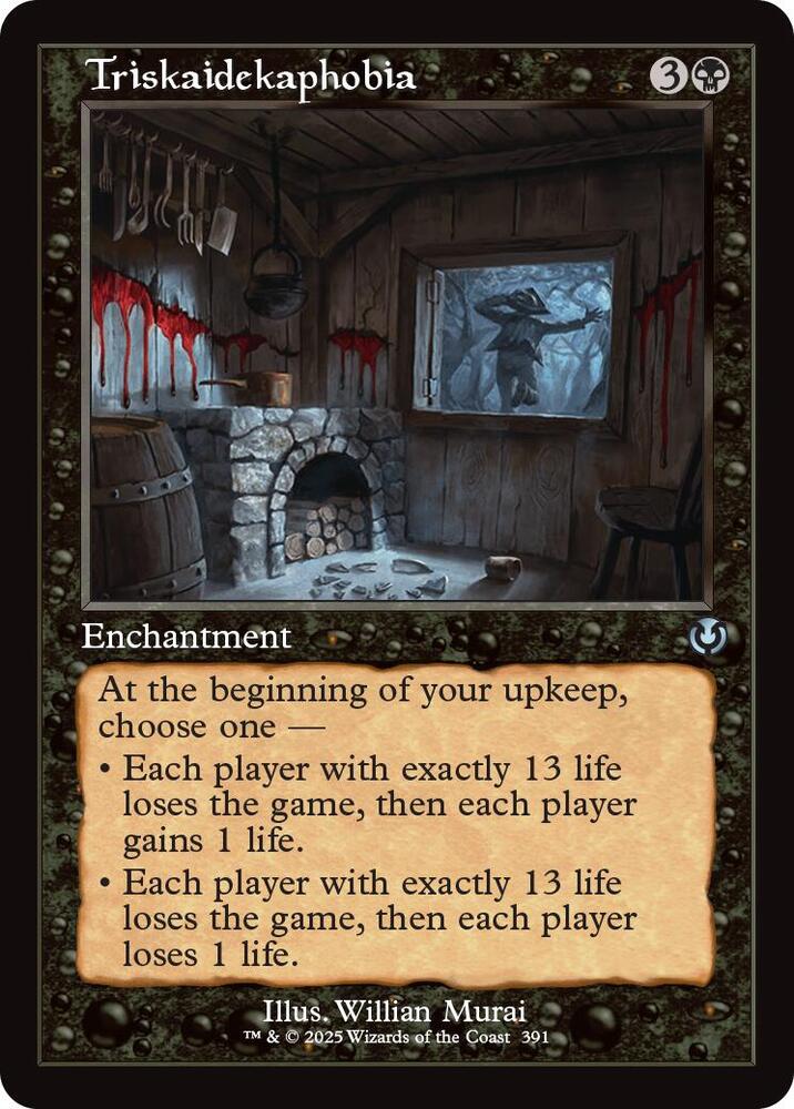 Triskaidekaphobia (Retro Frame) (391) [Innistrad Remastered]