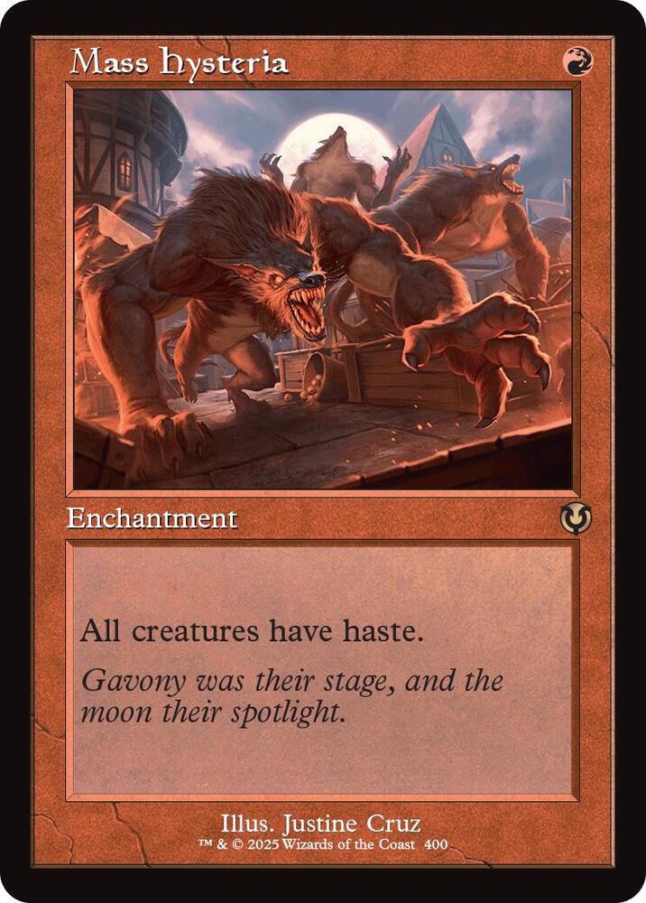 Mass Hysteria (Retro Frame) (400) [Innistrad Remastered]