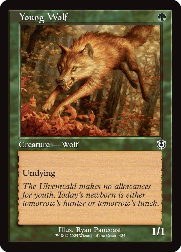Young Wolf (Retro Frame) (425) [Innistrad Remastered]