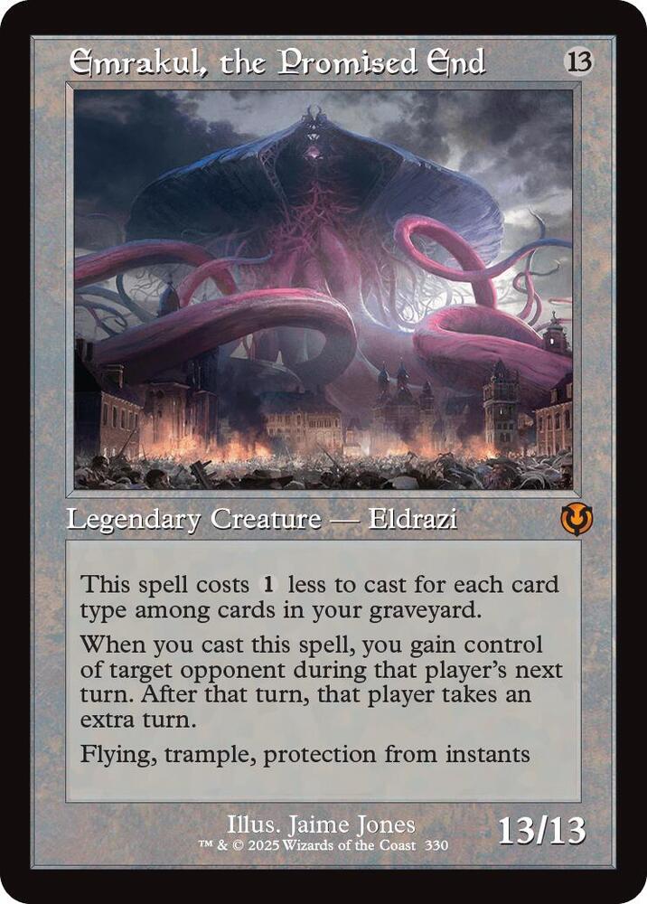 Emrakul, the Promised End (Retro Frame) (330) [Innistrad Remastered]